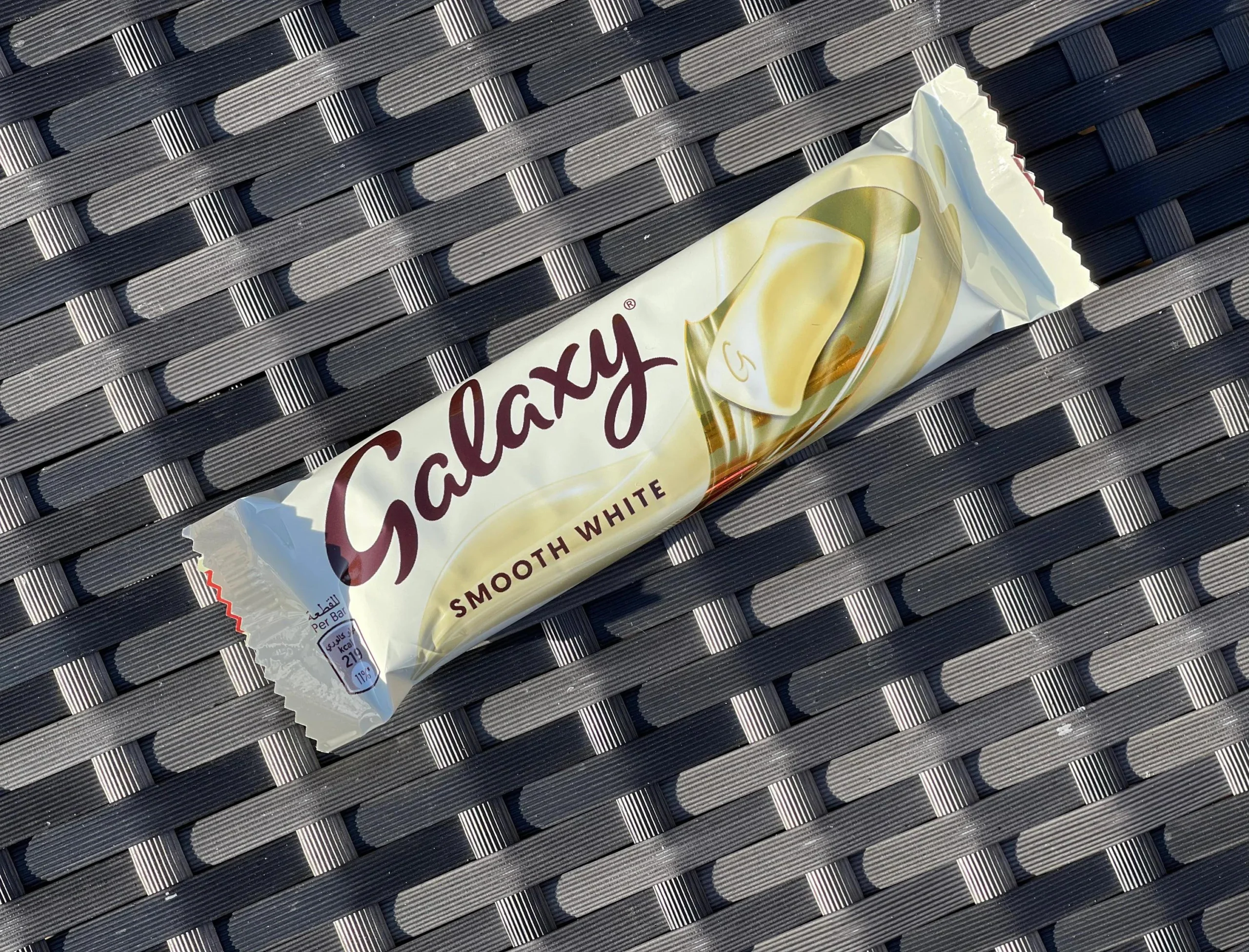 galaxy white chocolate - Mars fabrica chocolate blanco