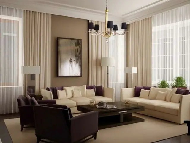 decoracion de interiores en color chocolate y beige - Qué colores combinan con el beige en decoración