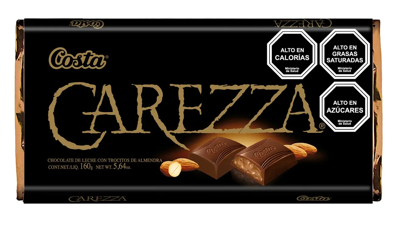 chocolate carezza costa - Qué contiene el chocolate carezza