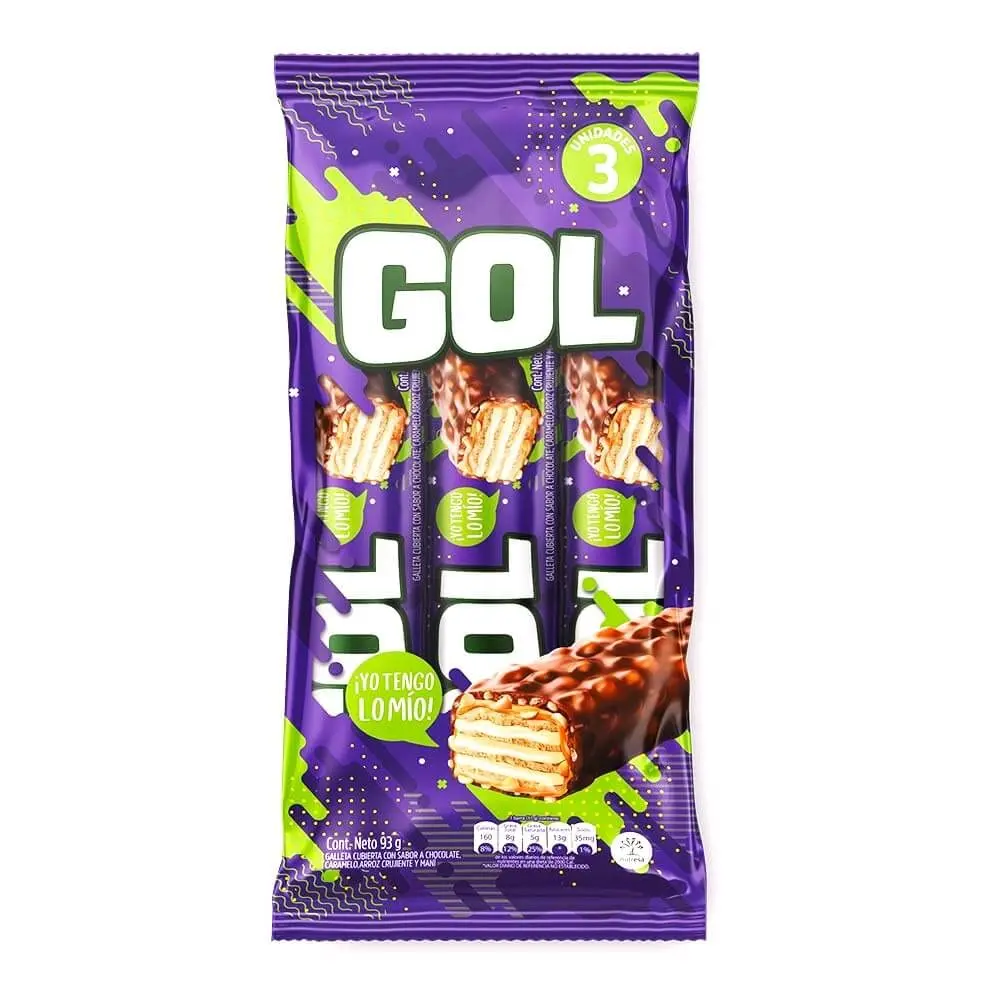 gol chocolate - Qué contiene el gol