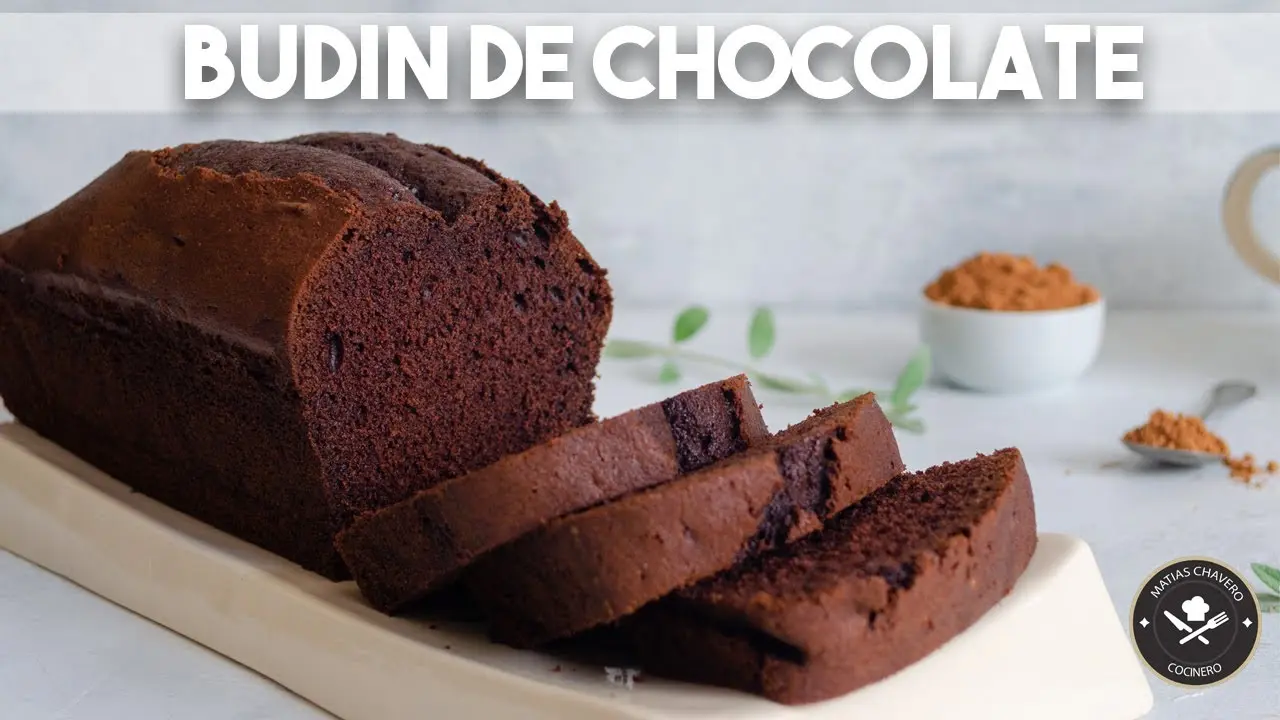 budin navideño de chocolate - Qué es budín en Argentina