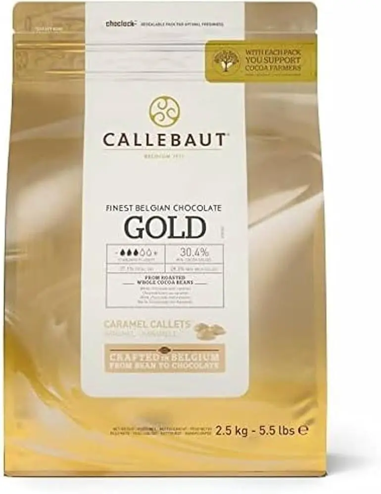callebaut chocolate gold - Qué es el chocolate dorado