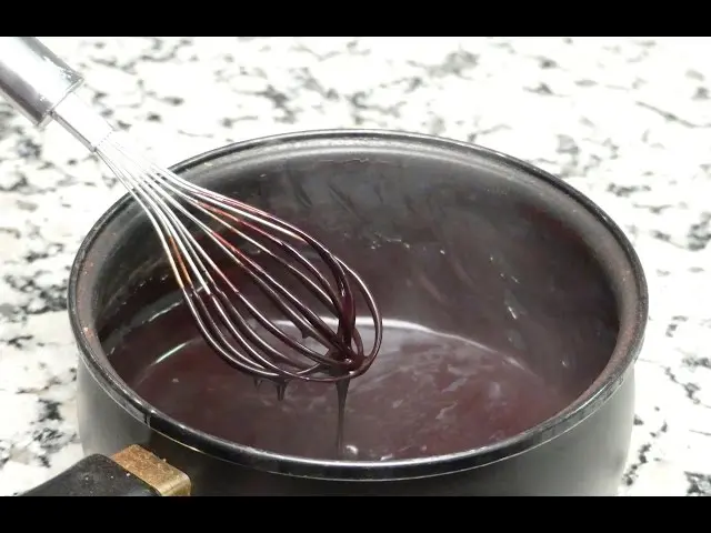sirope de chocolate para tortas - Qué es el sirope de toffee