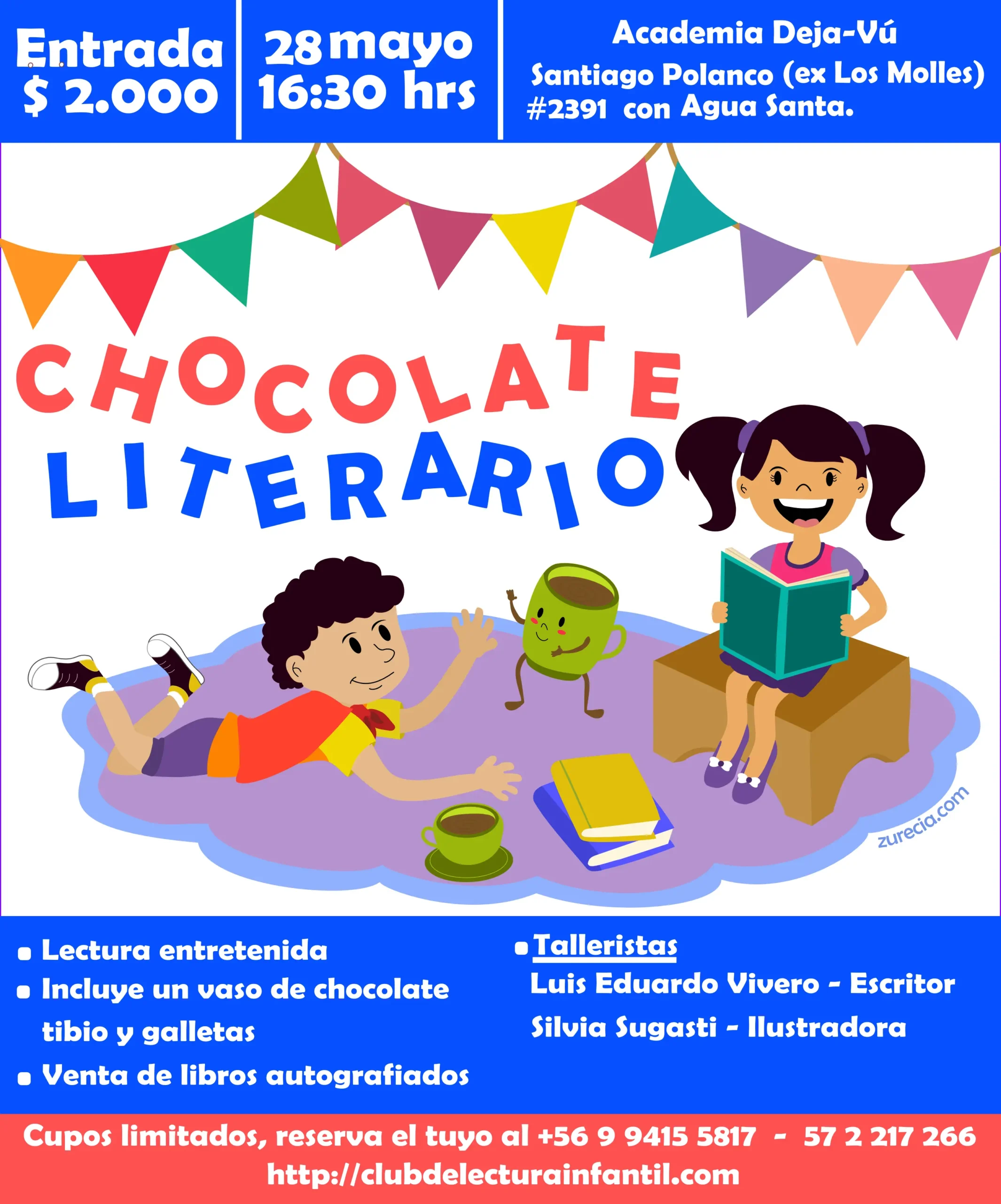 chocolate literario - Qué es la chocolatada literaria