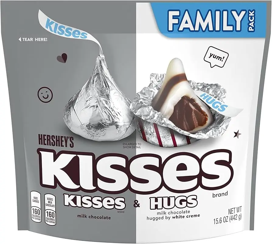 kisses hugs chocolate - Qué es un abrazo de Hershey