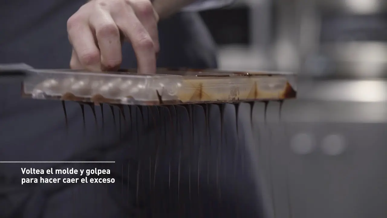 encamisado de chocolate - Qué es un molde encamisado
