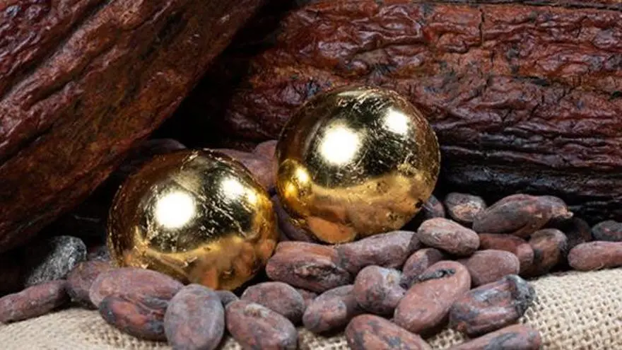 chocolate con oro comestible - Qué lleva el oro comestible