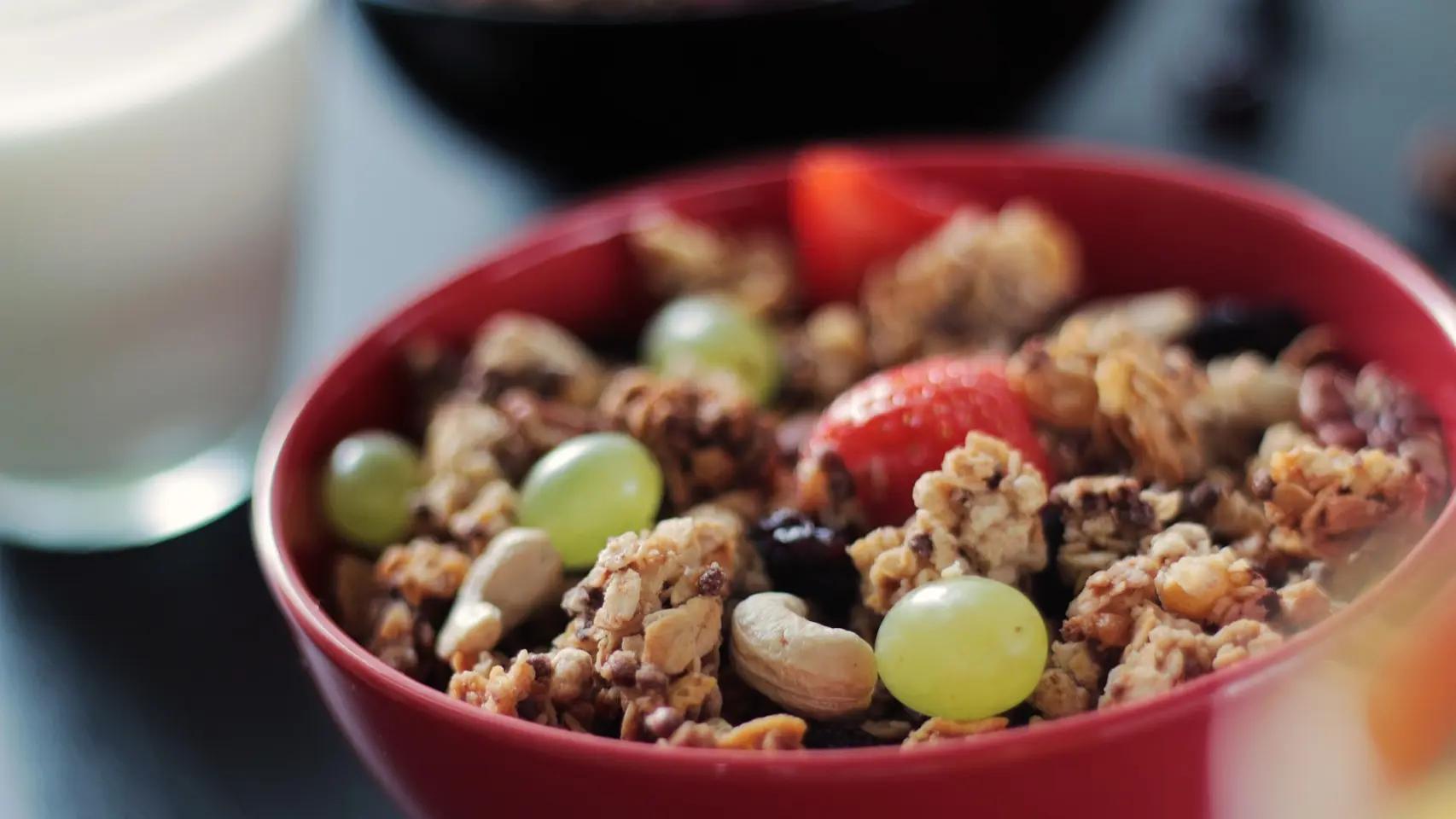 chocolate muesli - Qué muesli es sano