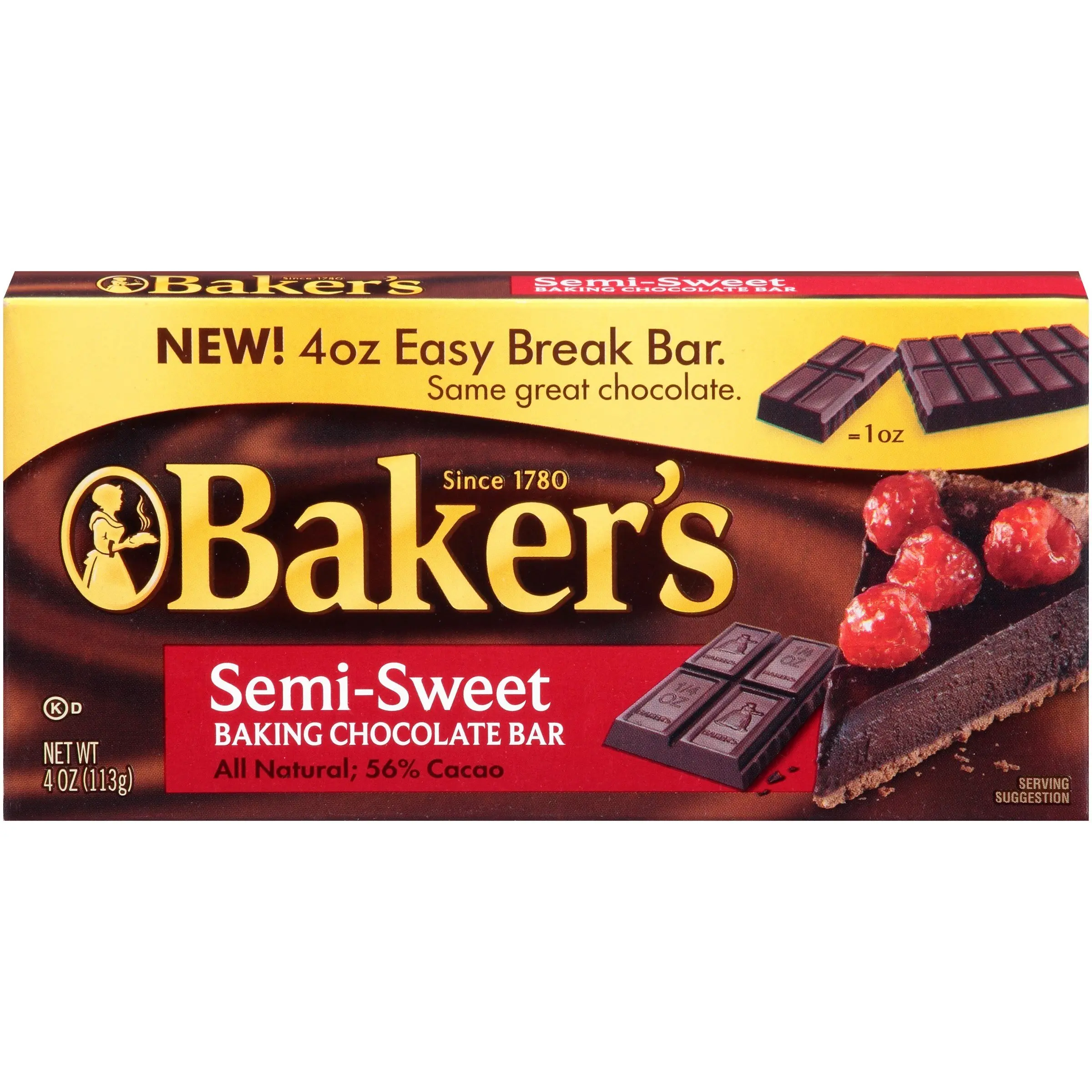 bakers semi sweet chocolate - Qué porcentaje de cacao tiene el chocolate semidulce de Baker