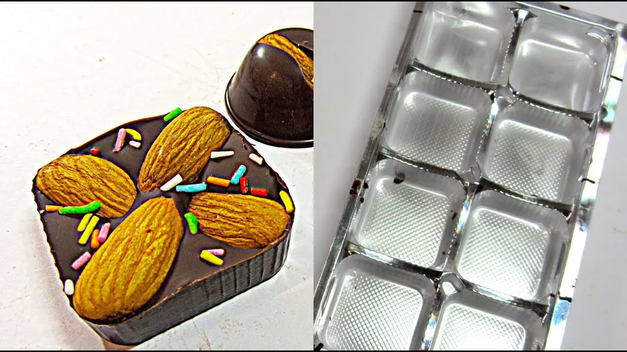 como hacer un molde para chocolate casero - Qué puedo usar como molde para barra de chocolate