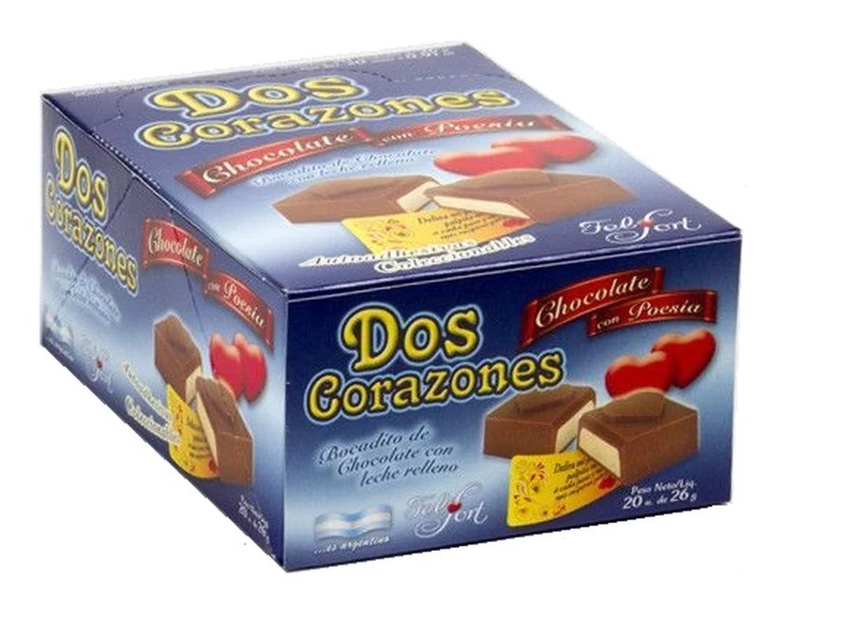 chocolate dos corazones png - Qué sabor tienen los Dos Corazones