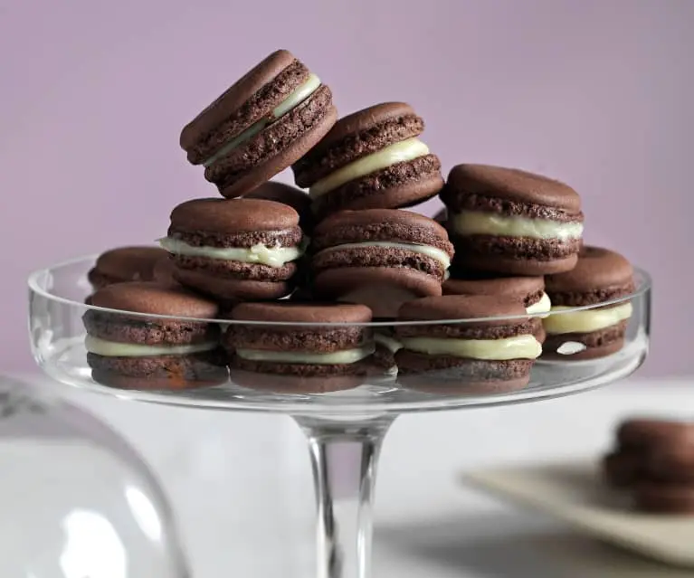 como hacer macarons de chocolate - Qué sabores de macarons hay