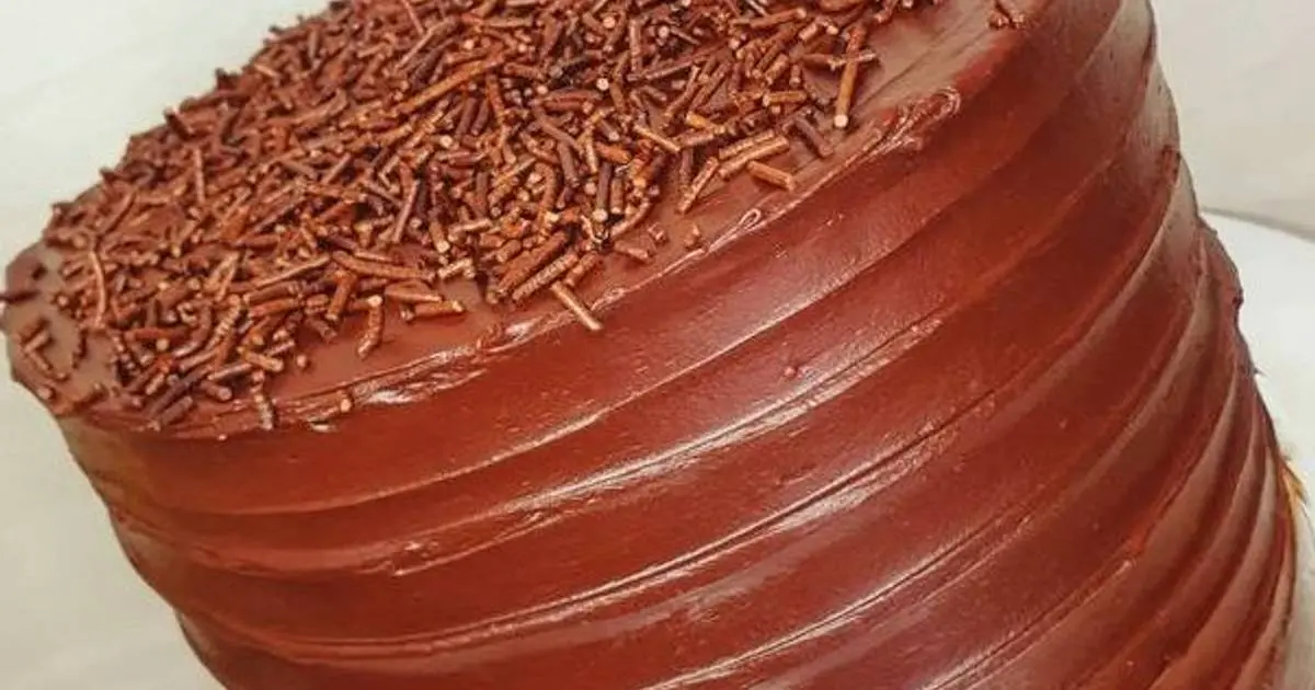 torta de un kilo de chocolate - Qué tamaño es la torta de 1 kilo