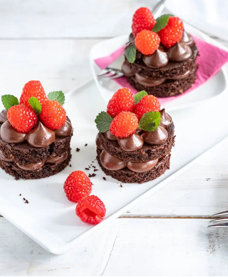 mini torta de chocolate receta - Qué tamaño tiene una mini torta