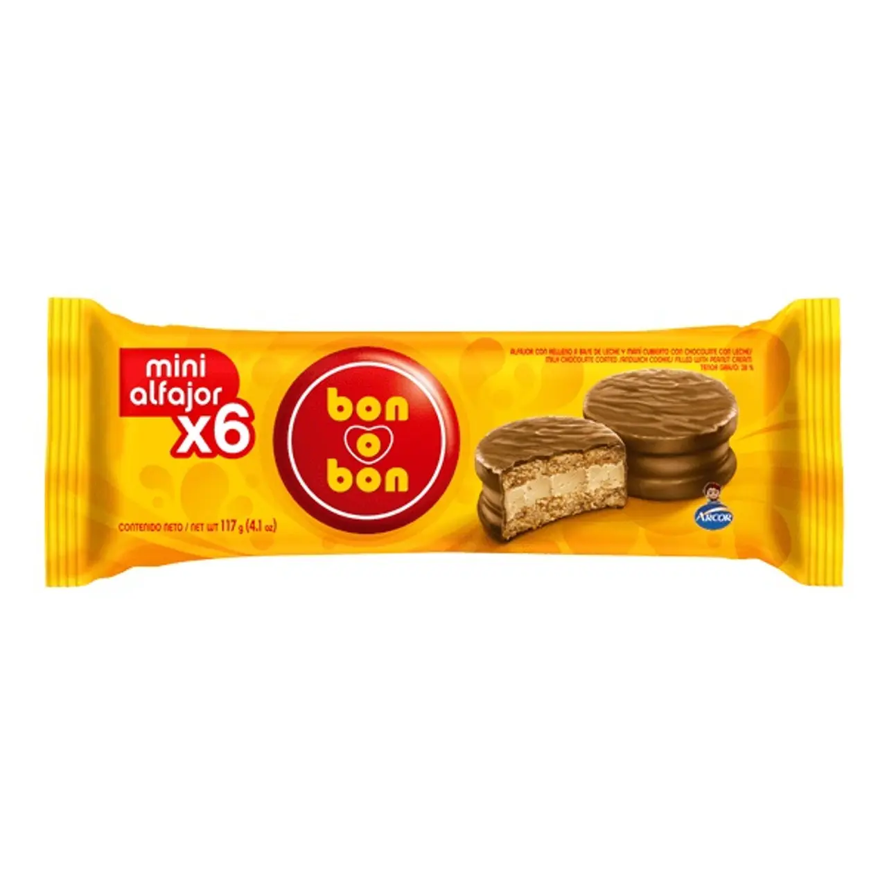 alfajor bombon de chocolate - Qué tiene el alfajor bon o bon