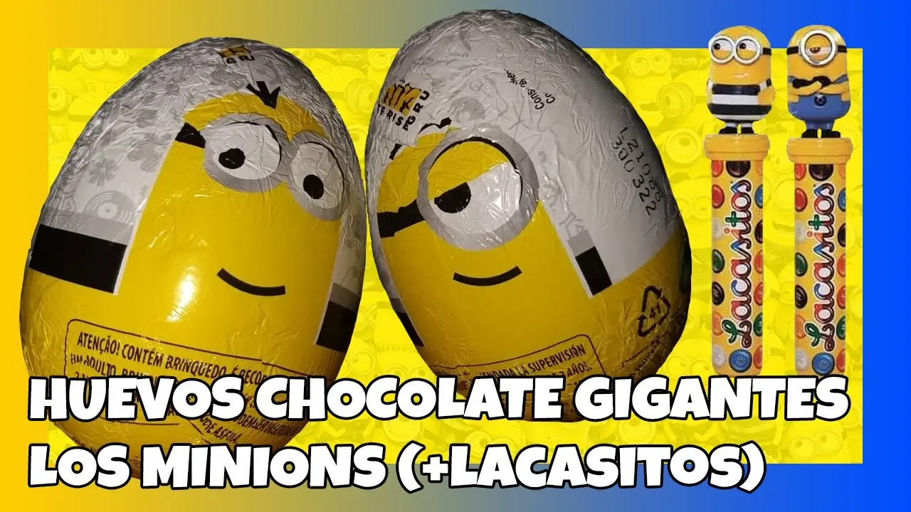 huevo de chocolate minions - Qué trae el huevo Kinder Minion