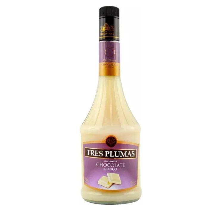 tres plumas chocolate blanco - Qué trago es el tres plumas