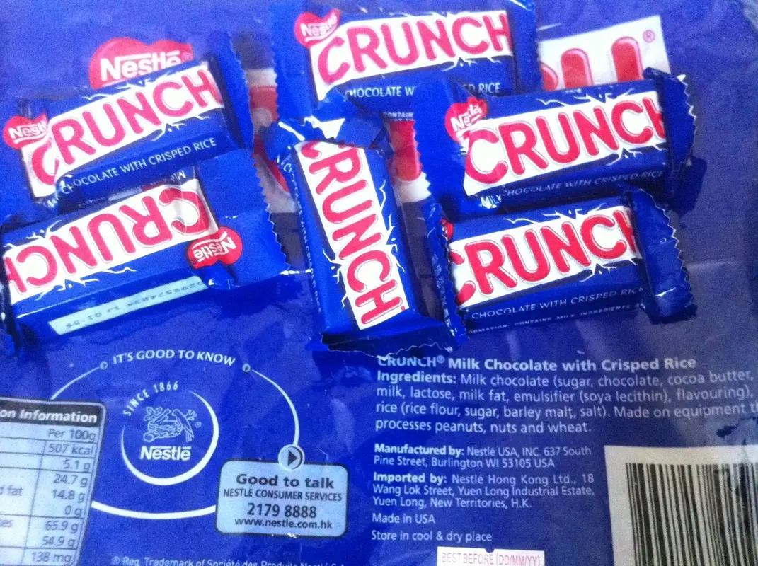 chocolate crunch historia - Quién inventó el chocolate crunch