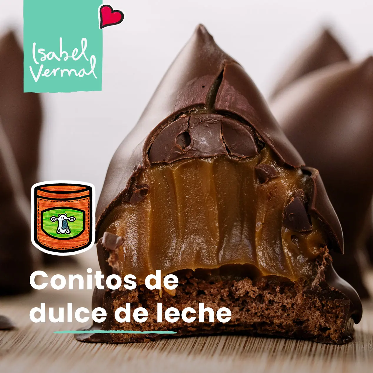 baño de chocolate para conitos de dulce de leche - Quién inventó el conito de dulce de leche