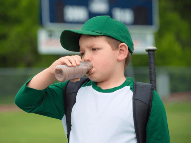chocolate milk in bottle - Should kids drink chocolate milk