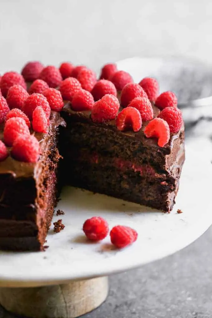 chocolate cake with raspberry filling - What flavour cake goes with chocolate ganache