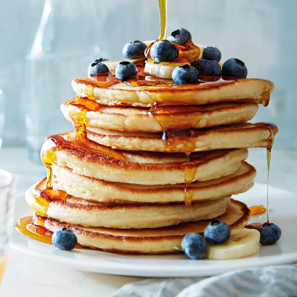 blueberry chocolate chip pancakes - What is the secret to good pancakes