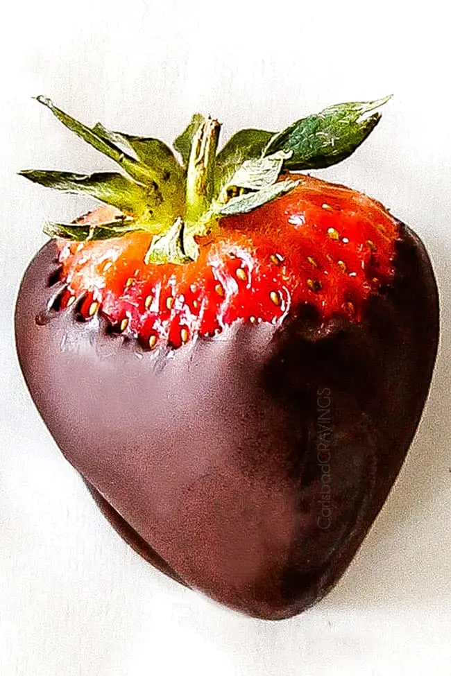 how to decorate chocolate covered strawberries - What not to do when making chocolate-covered strawberries