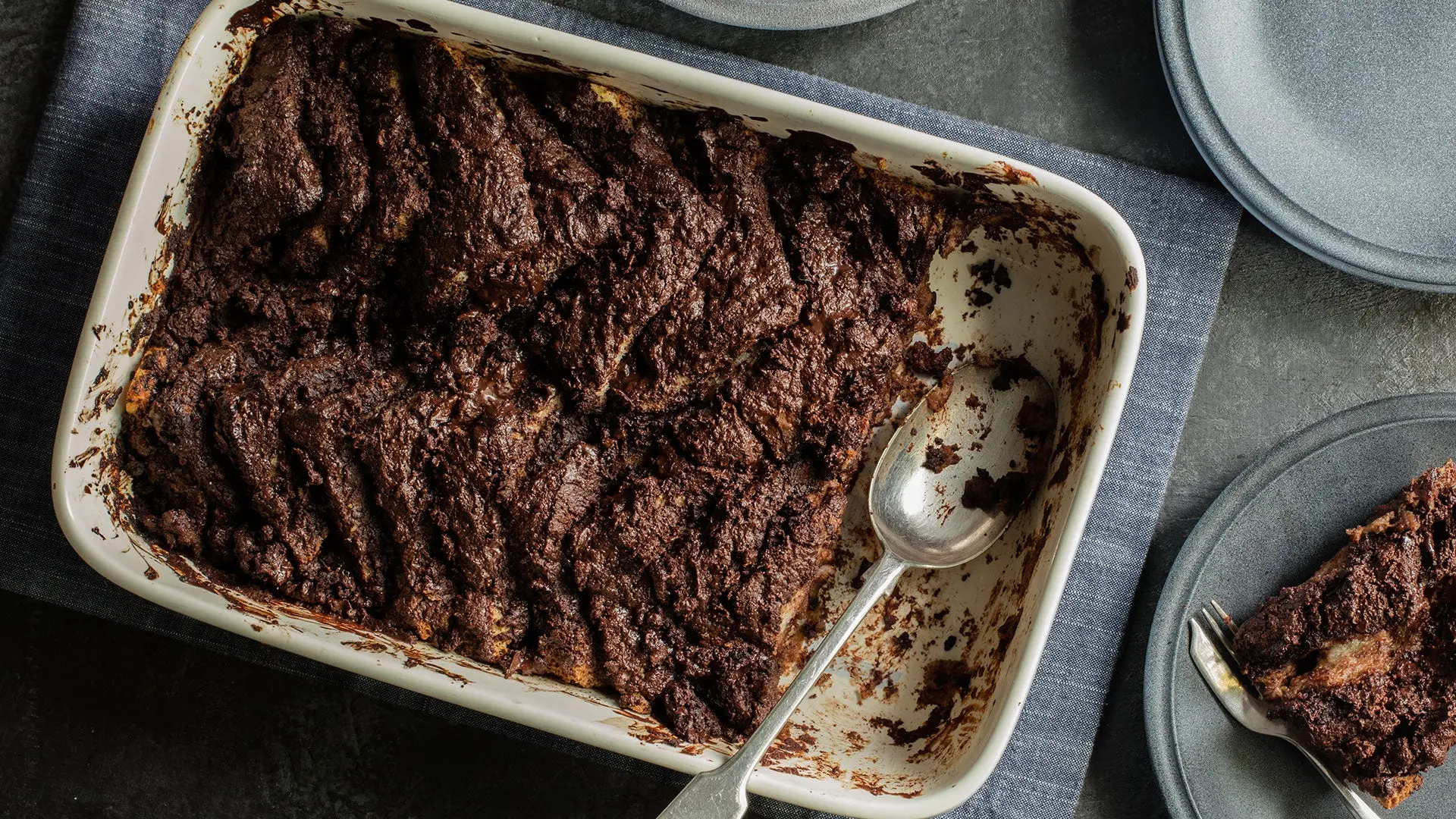 chocolate bread and butter pudding - Why is chocolate pudding called pudding